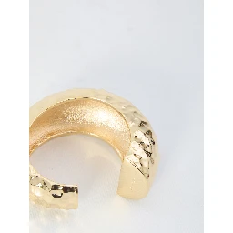 Hammered gold cuff