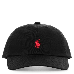 Black Baseball Cap with Logo Embroidery in Cotton Boy
