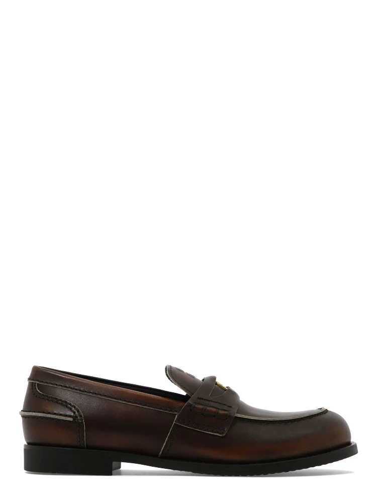 Vintage leather loafers