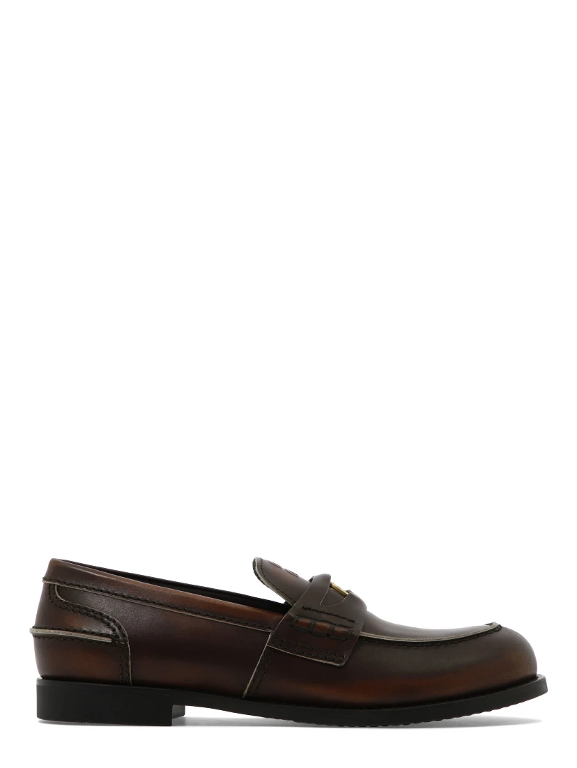 Vintage leather loafers
