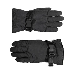 Black Windproof Ski Winter Warm Non Slip Gloves