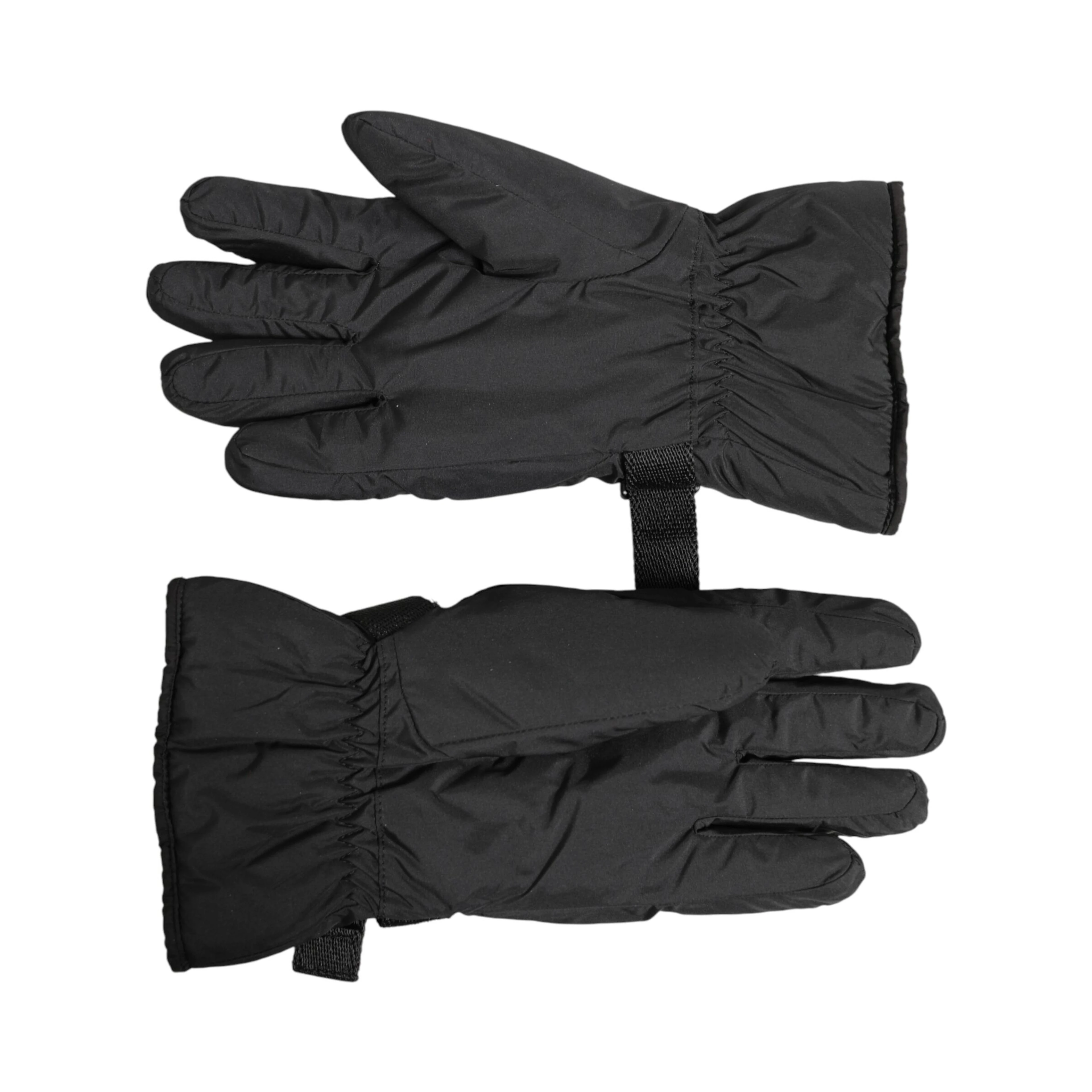Black Windproof Ski Winter Warm Non Slip Gloves