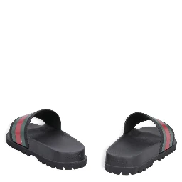 صندل غوتشي أسود