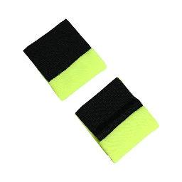 Yellow Green DG Logo Polyester 1 Pair  Wristband