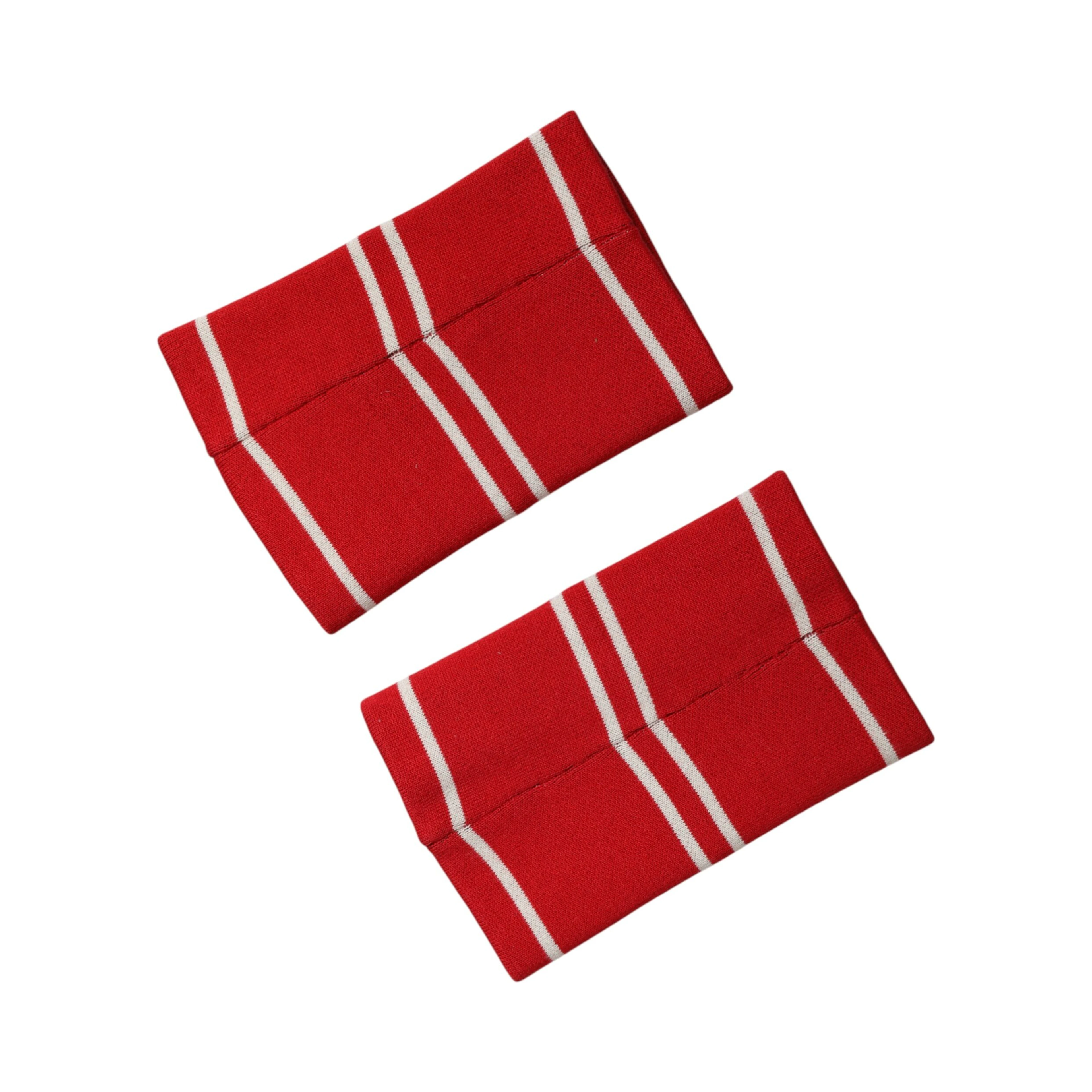 Red White DG Logo Cotton 1 Pair One SIze Wristband