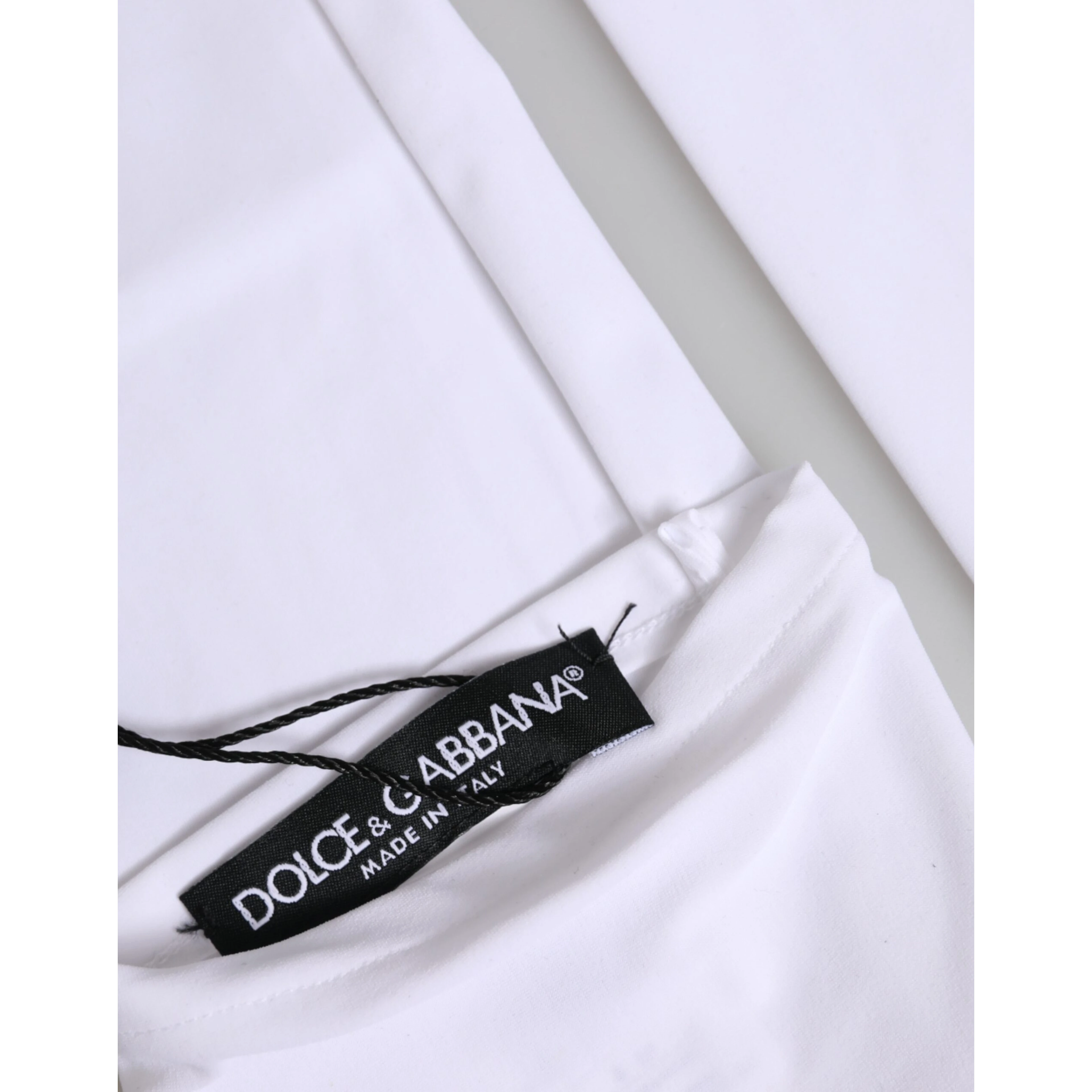 White Nylon Fingerless Elbow Length Women Gloves