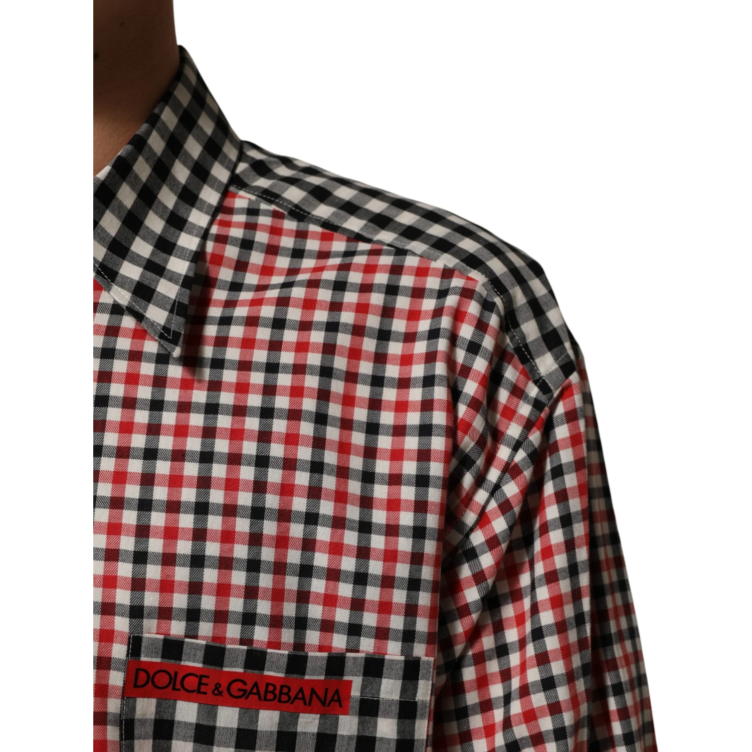 Multicolor Cotton Collared Checkered Shirt
