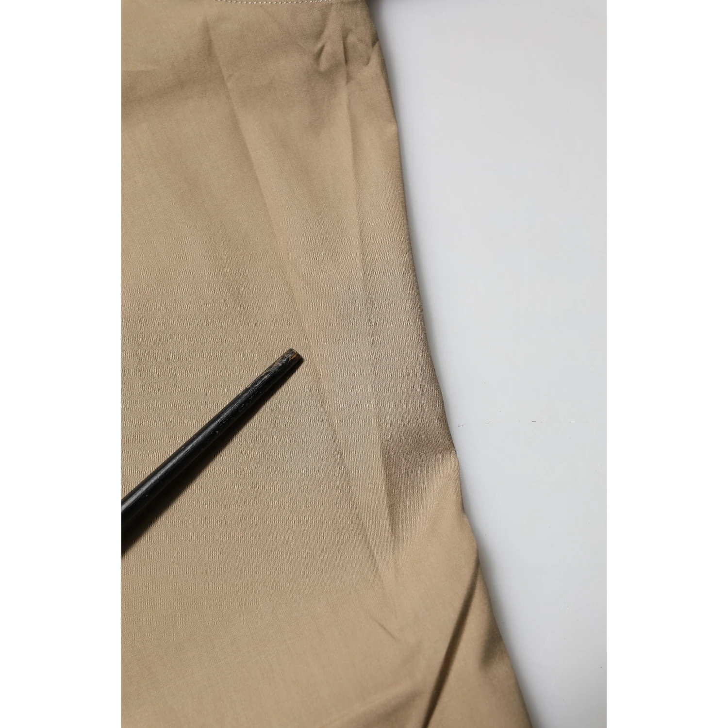Brown Cotton Collared Men GOLD Dress Shirt