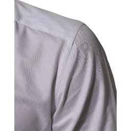 White Cotton Collared Bib GOLD Dress Shirt
