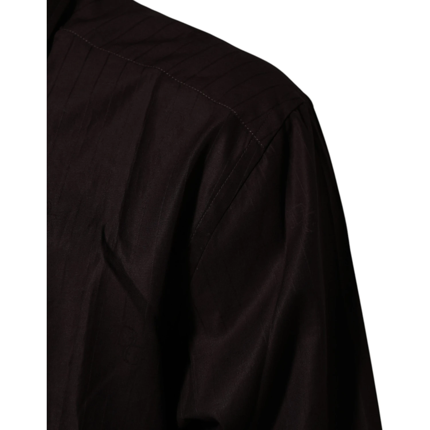 Brown Cotton LongSleeve MARTINI Dress  Shirt