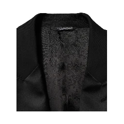 Black 2 Buttons Jacket Formal 2 Piece Suit