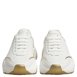 White Gold Daymaster Low Top Sneakers Shoes