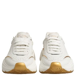 White Gold Daymaster Low Top Sneakers Shoes