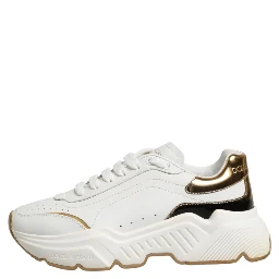 White Gold Daymaster Low Top Sneakers Shoes