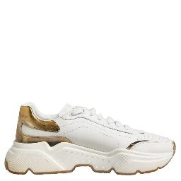 White Gold Daymaster Low Top Sneakers Shoes