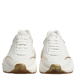 White Gold Daymaster Low Top Sneakers Shoes