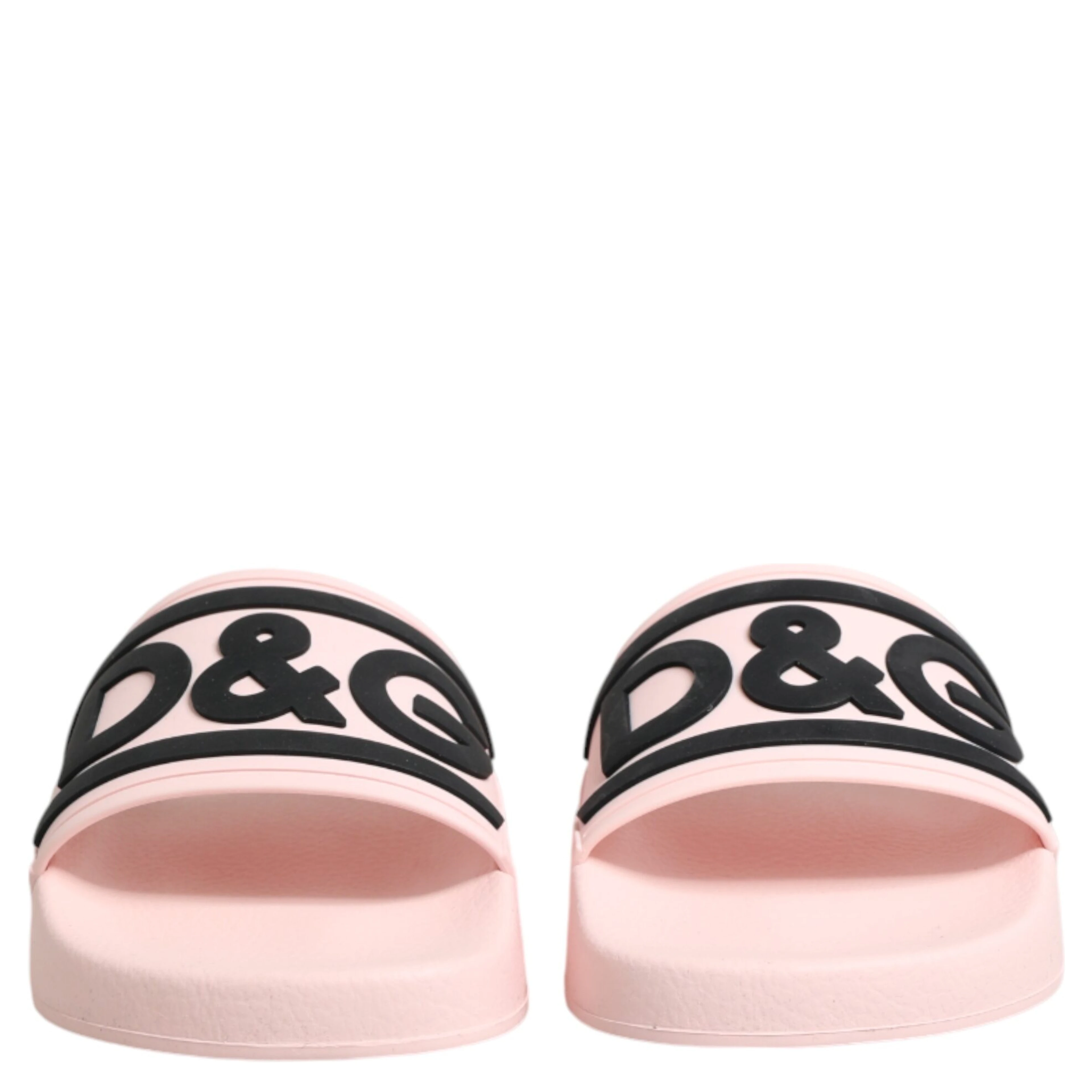 Pink Rubber Slides Sandals Beachwear Shoes