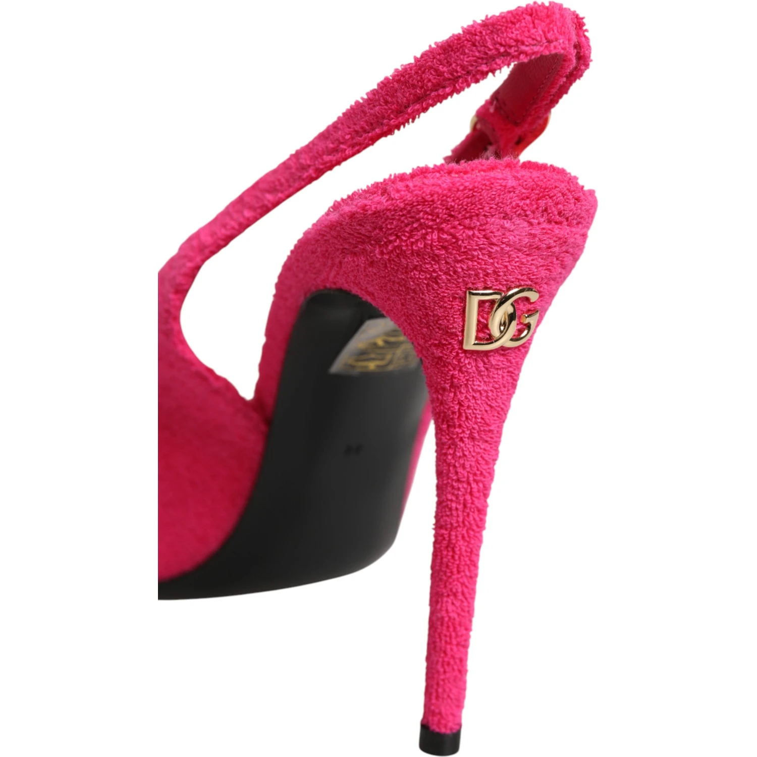 Pink Suede High Heels Slingback Shoes