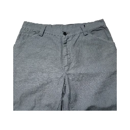 Gray Cotton Regular Fit Men Denim Trouser Jeans