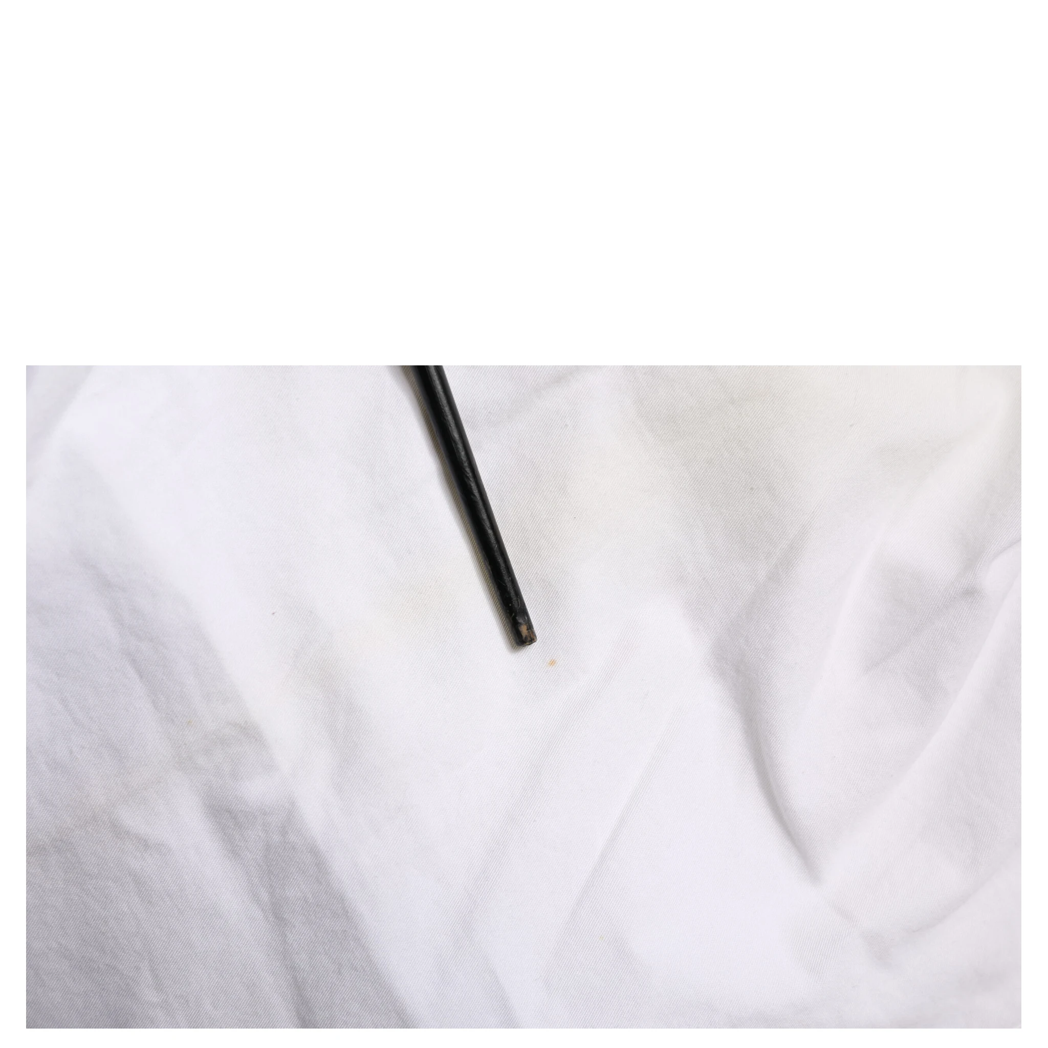 White Cotton Stretch Tapered Mid Waist Chino Pants