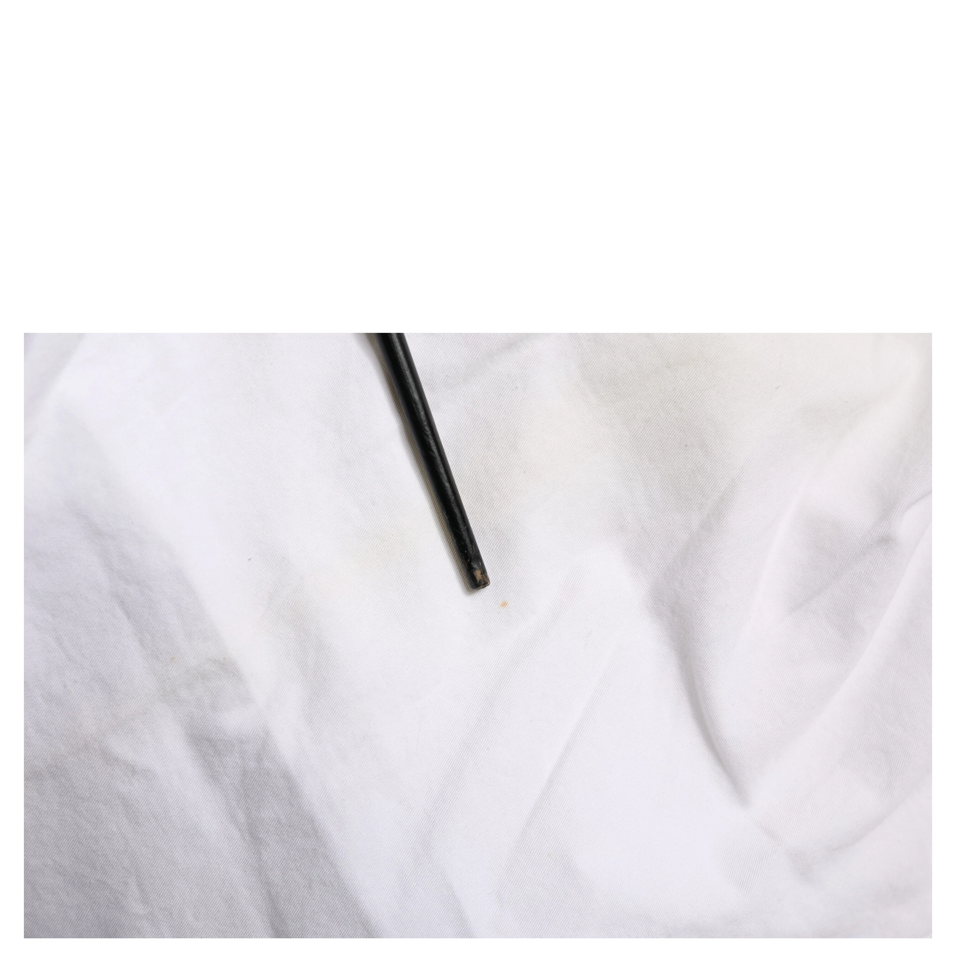 White Cotton Stretch Tapered Mid Waist Chino Pants