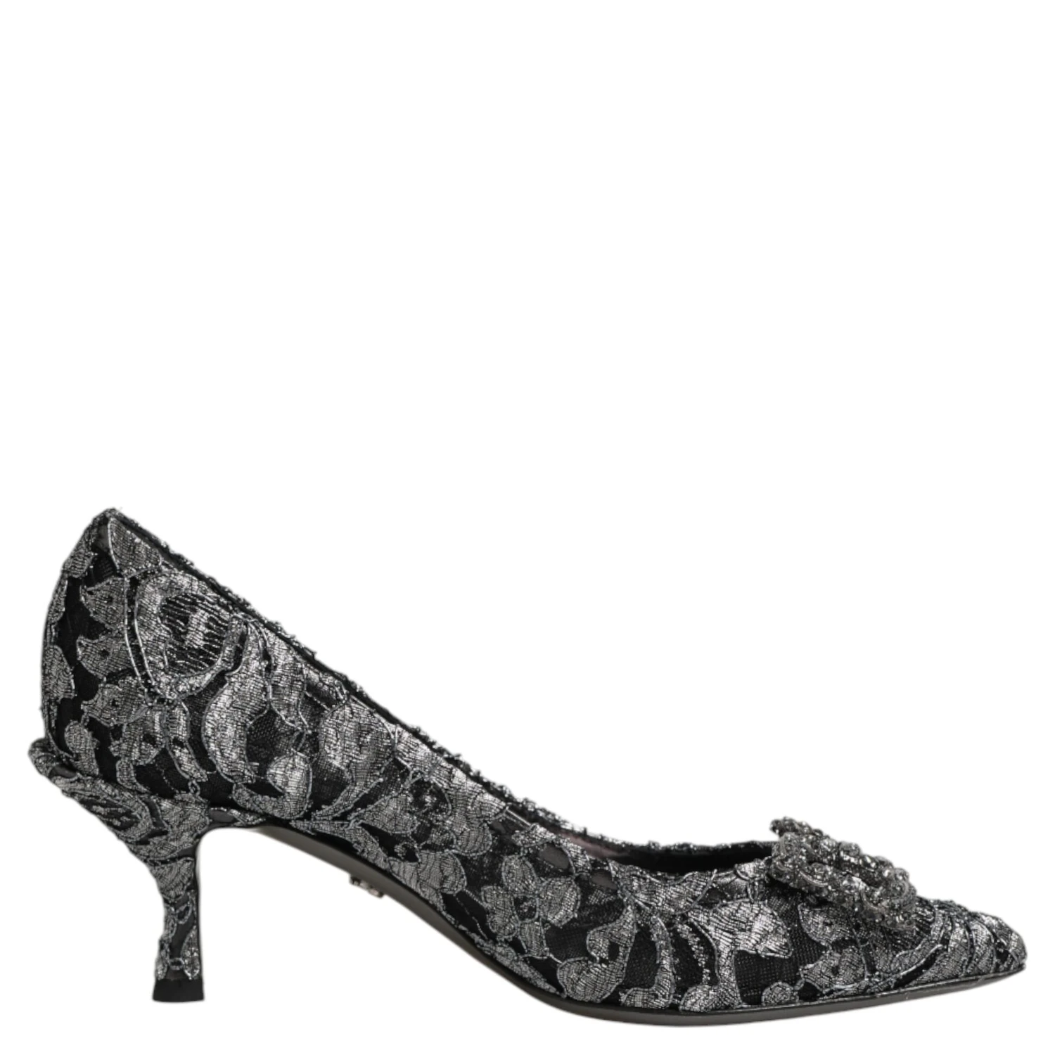 Silver Lace DG Amore Heels Pumps Shoes
