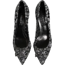 Silver Lace DG Amore Heels Pumps Shoes