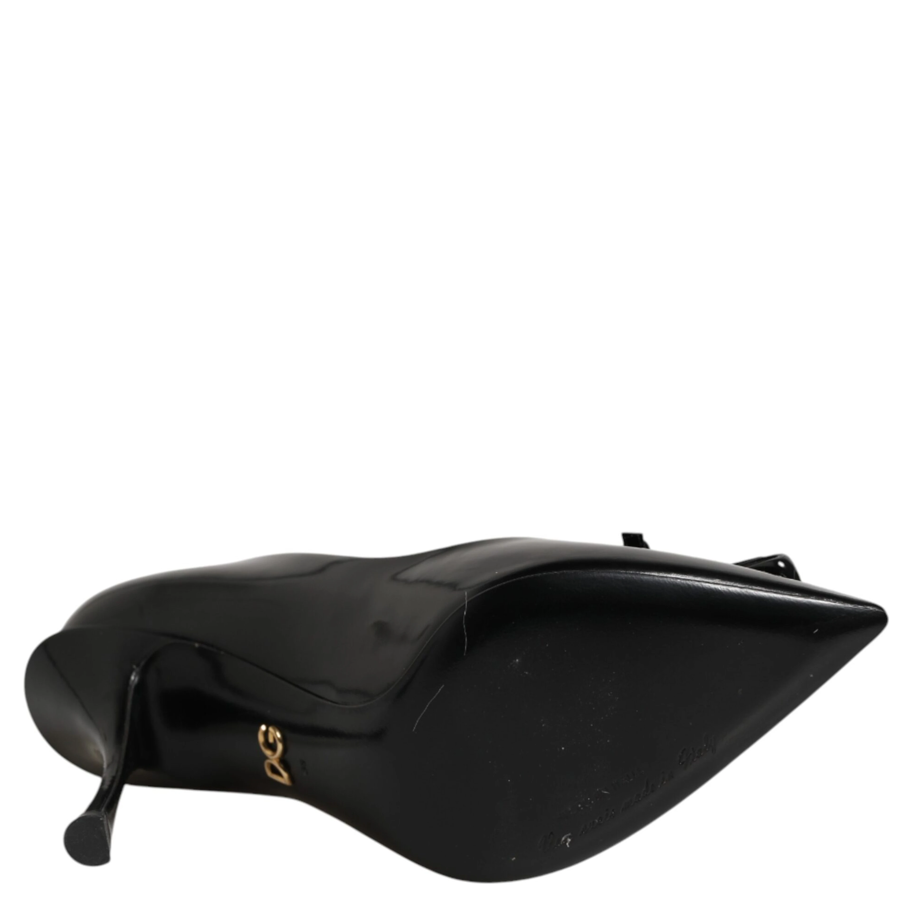 Black Bag Embellished Heels Pumps Shoes