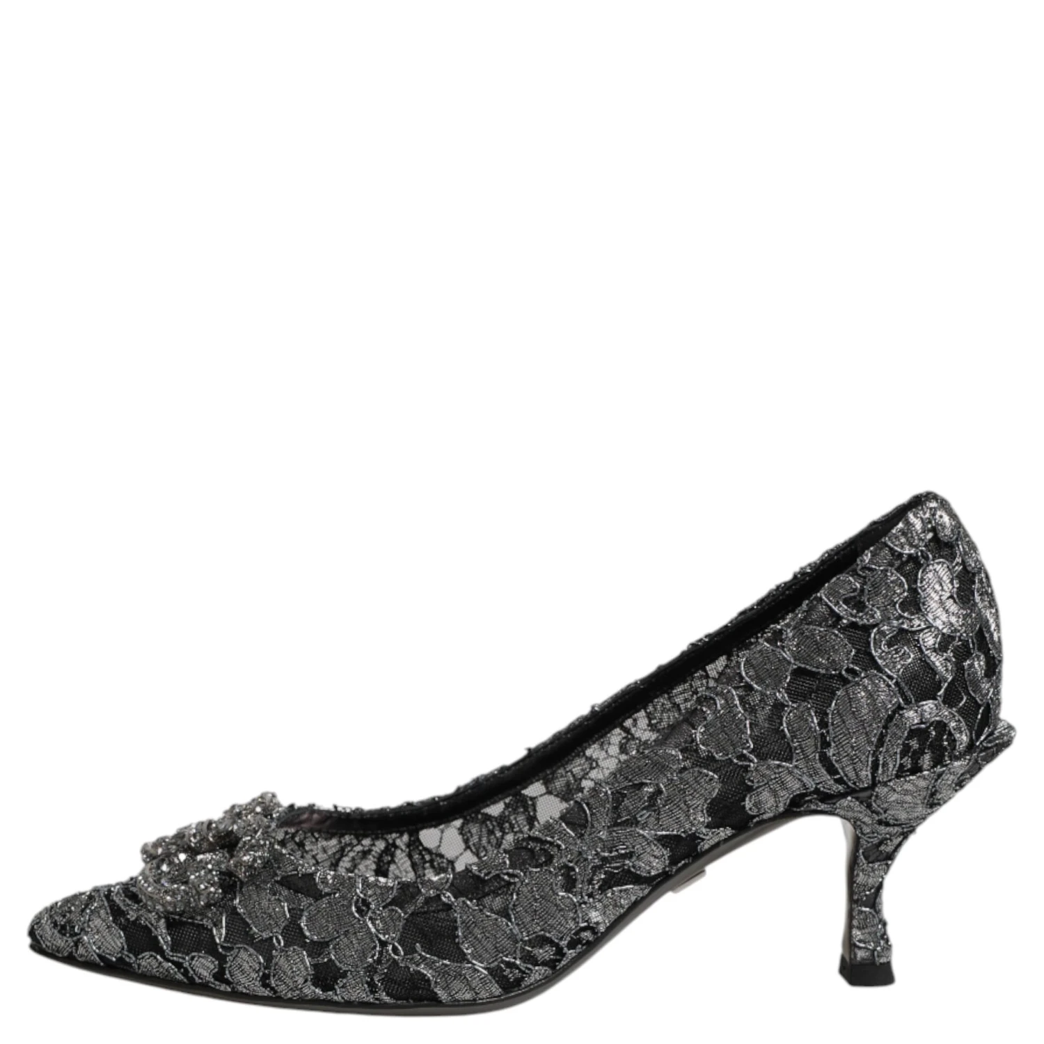 Silver Lace DG Amore Heels Pumps Shoes