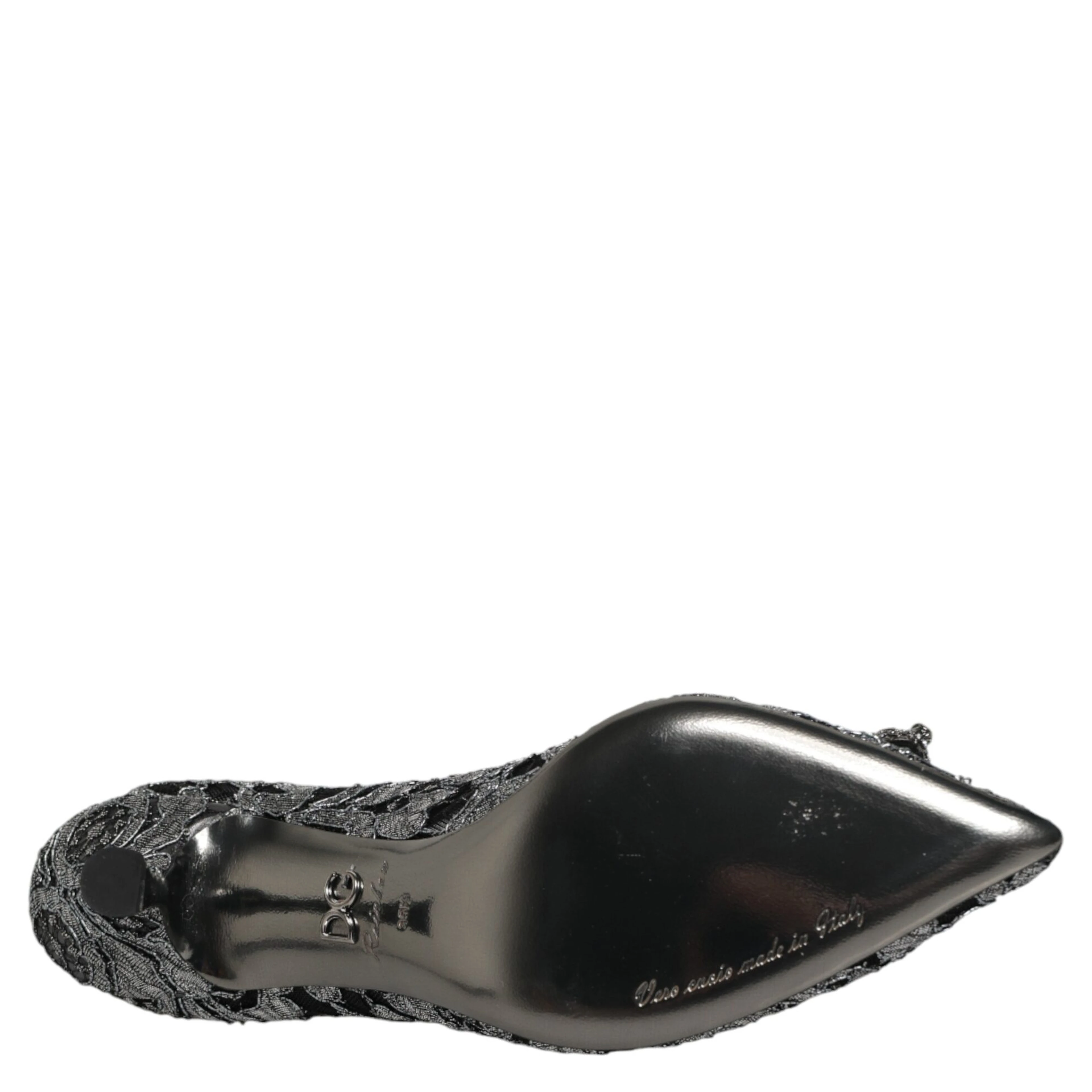 Silver Lace DG Amore Heels Pumps Shoes