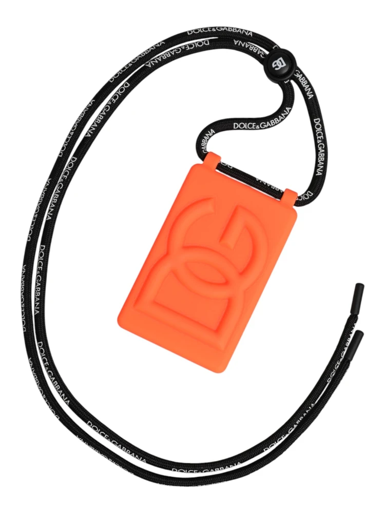 Holder Neon Orange Rubber DG Embossed Adjustable Badge alternative