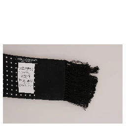 White Cotton Black Silk Scarf Top T-shirt
