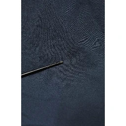 Blue Skinny Fit Mid Waist Men Chino Trouser Pants