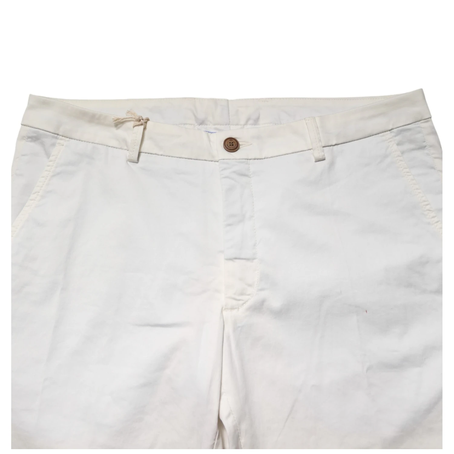 White Tapered Dress Formal Trouser Pants