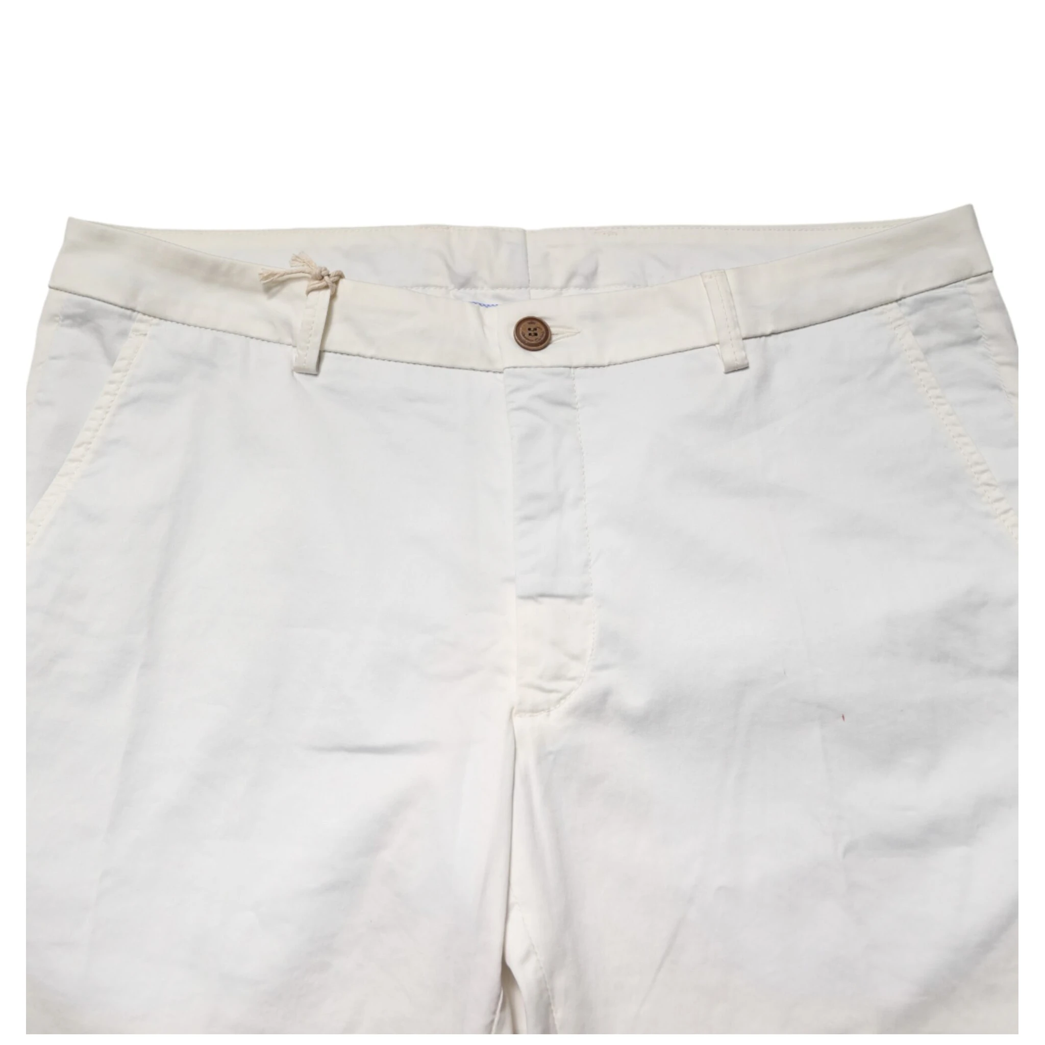 White Tapered Dress Formal Trouser Pants