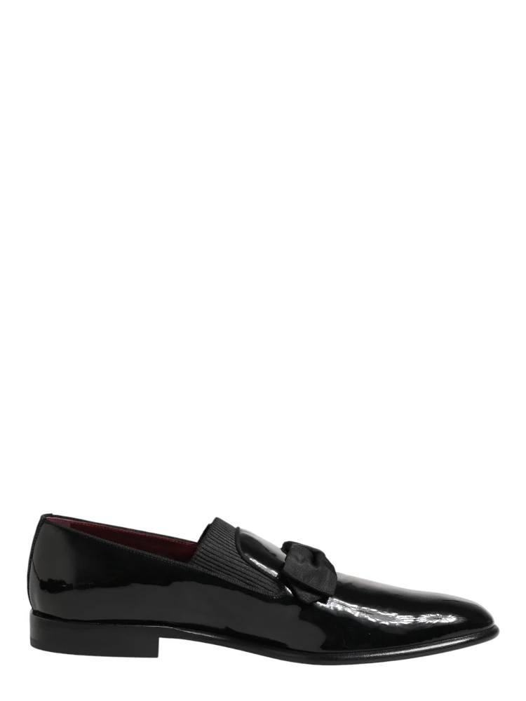 Black Leather Slip On Dress Men Loafers Shoes alternative