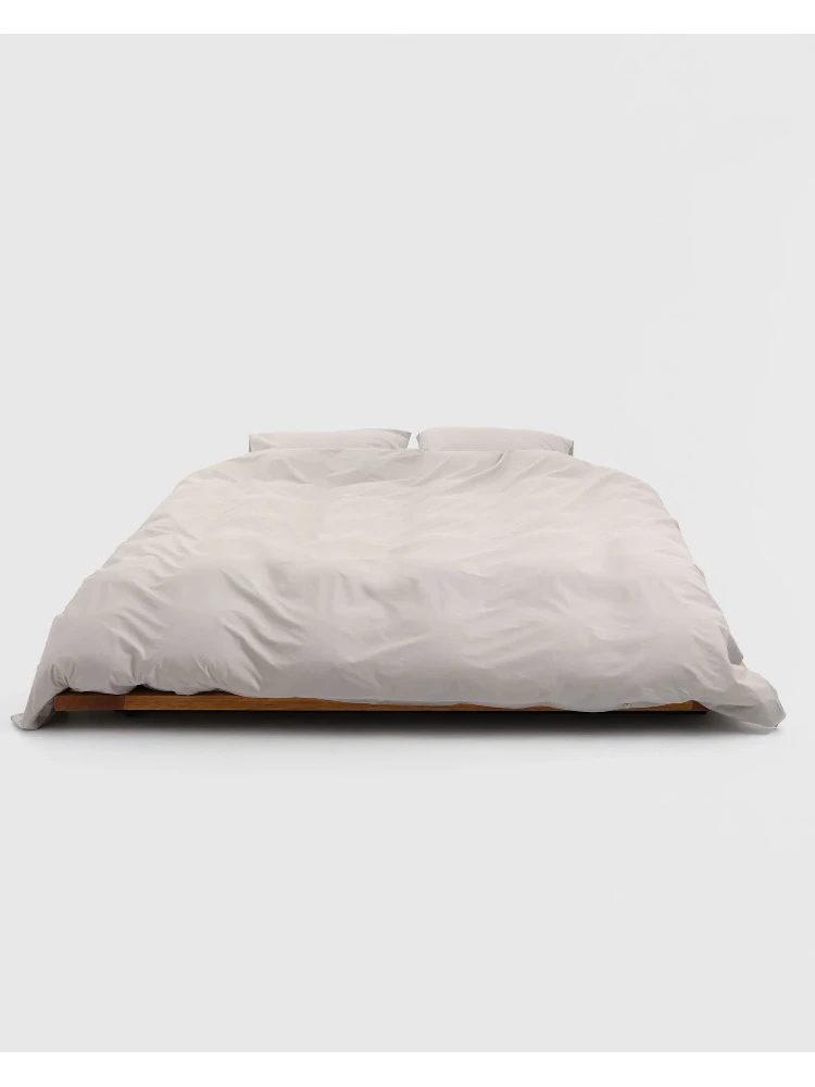 Double duvet cover, 240 x 220 cm, soft grey alternative
