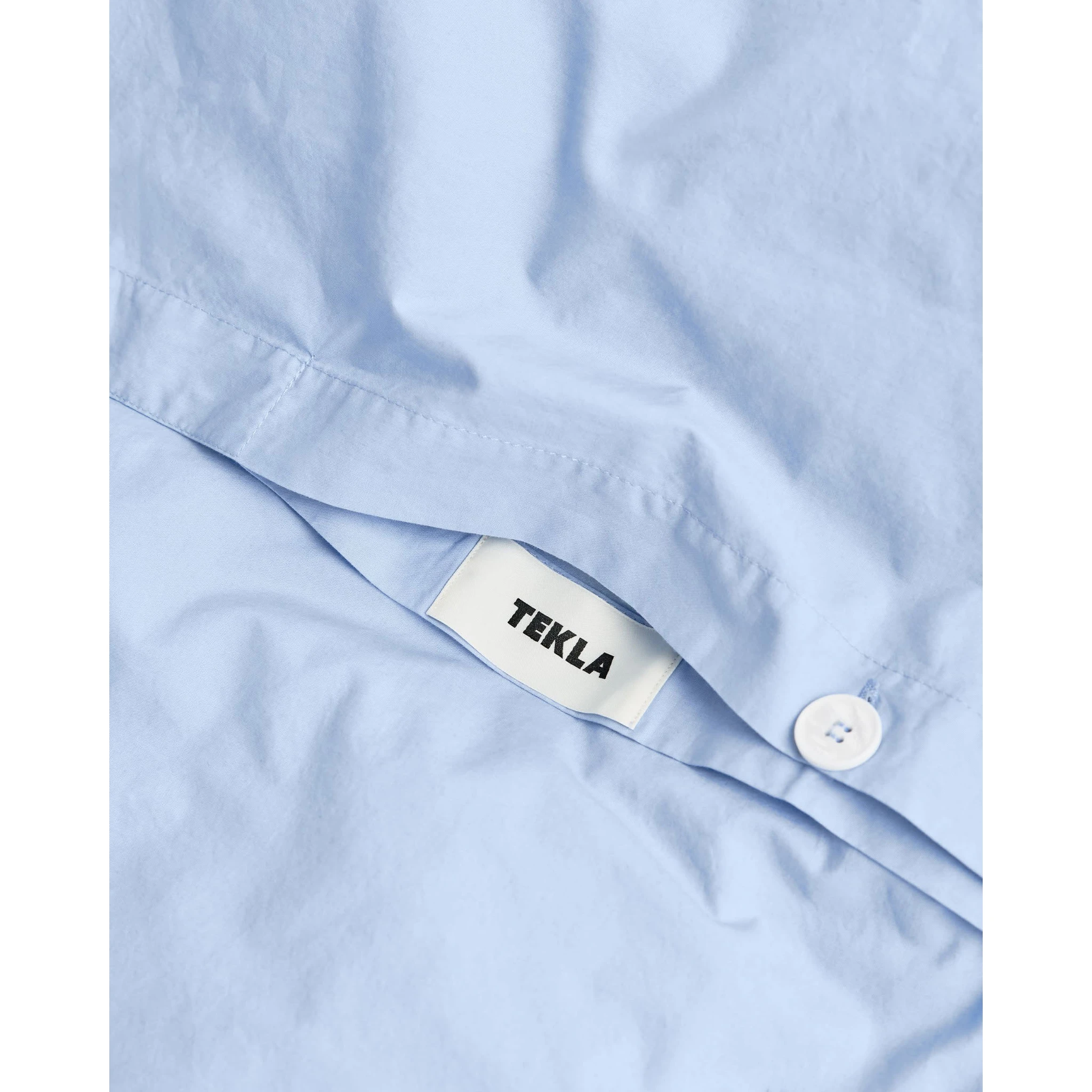 Percale Duvet Cover Island Blue 240x220