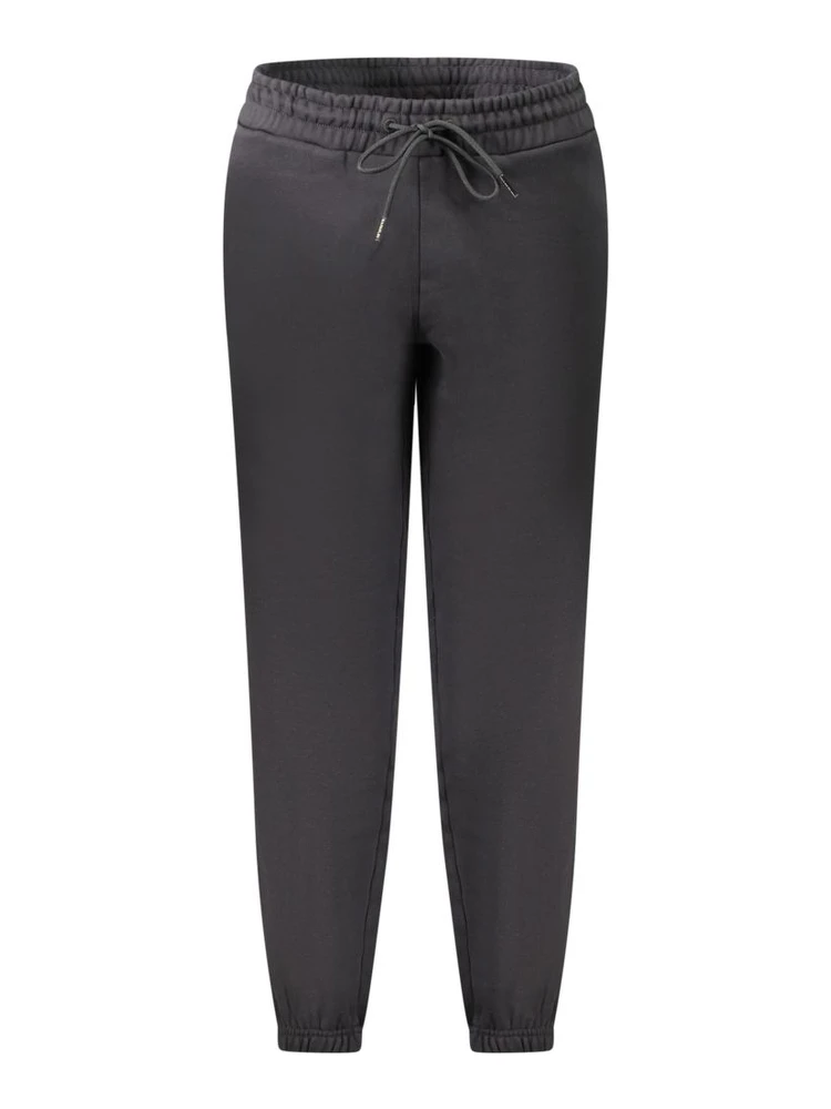 Black Cotton Women's Sport Trouser