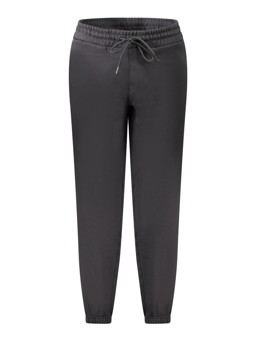 Black Cotton Women's Sport Trouser
