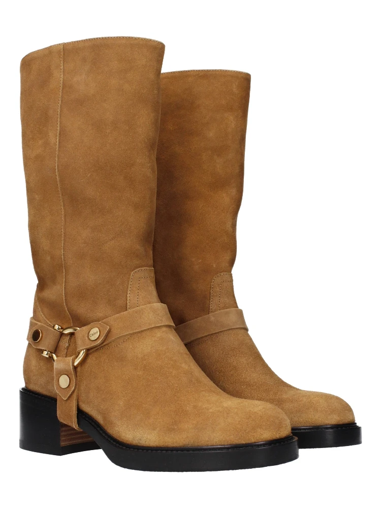 Brown Leather Ankle Boots alternative