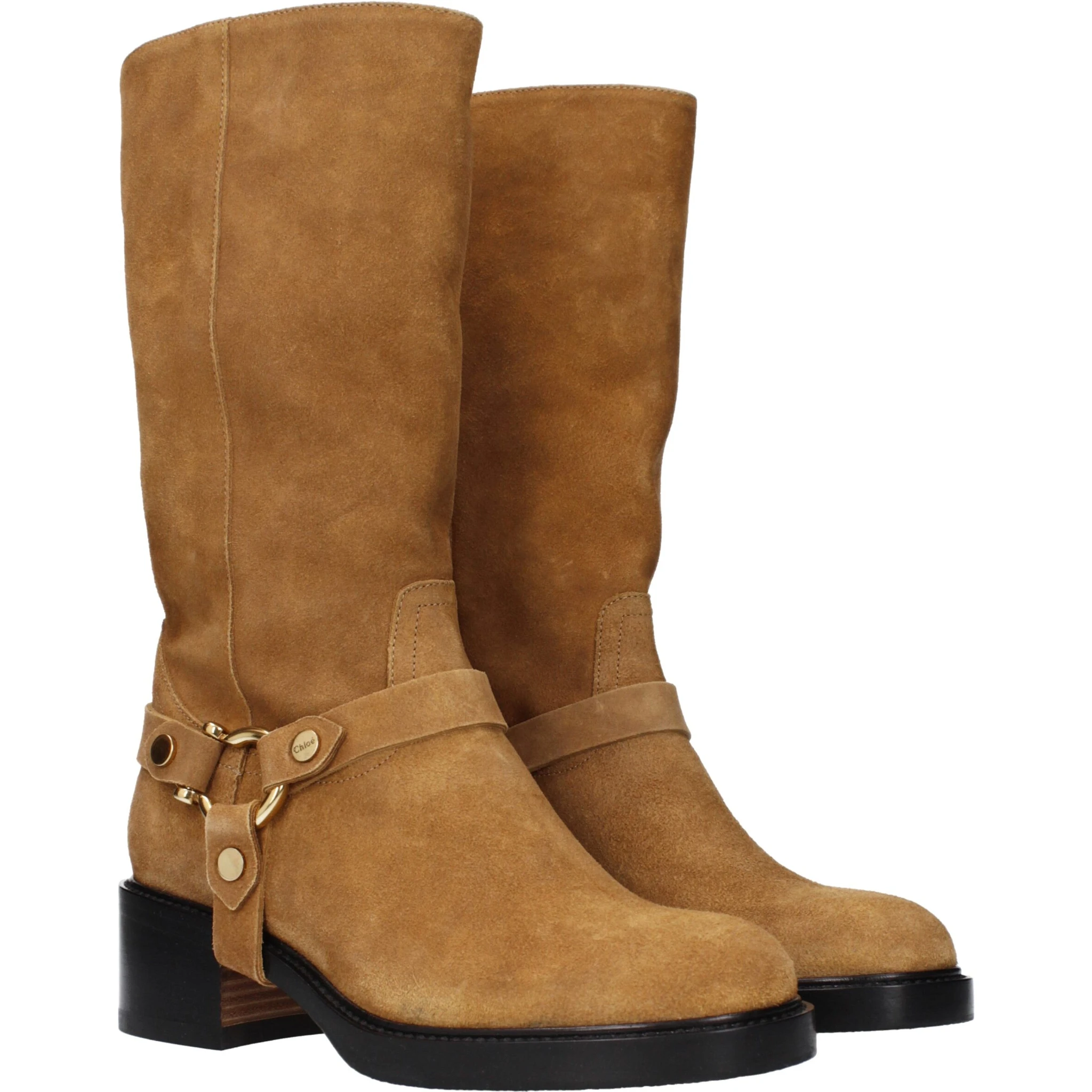 Brown Leather Ankle Boots