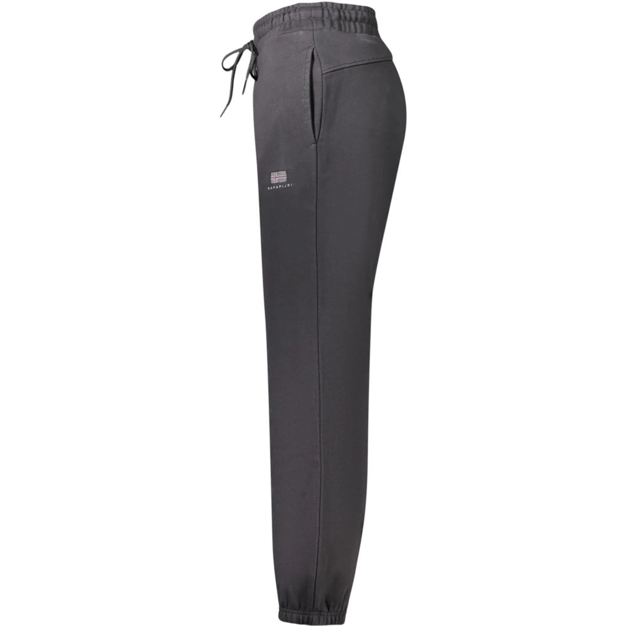 Black Cotton Women's Sport Trouser