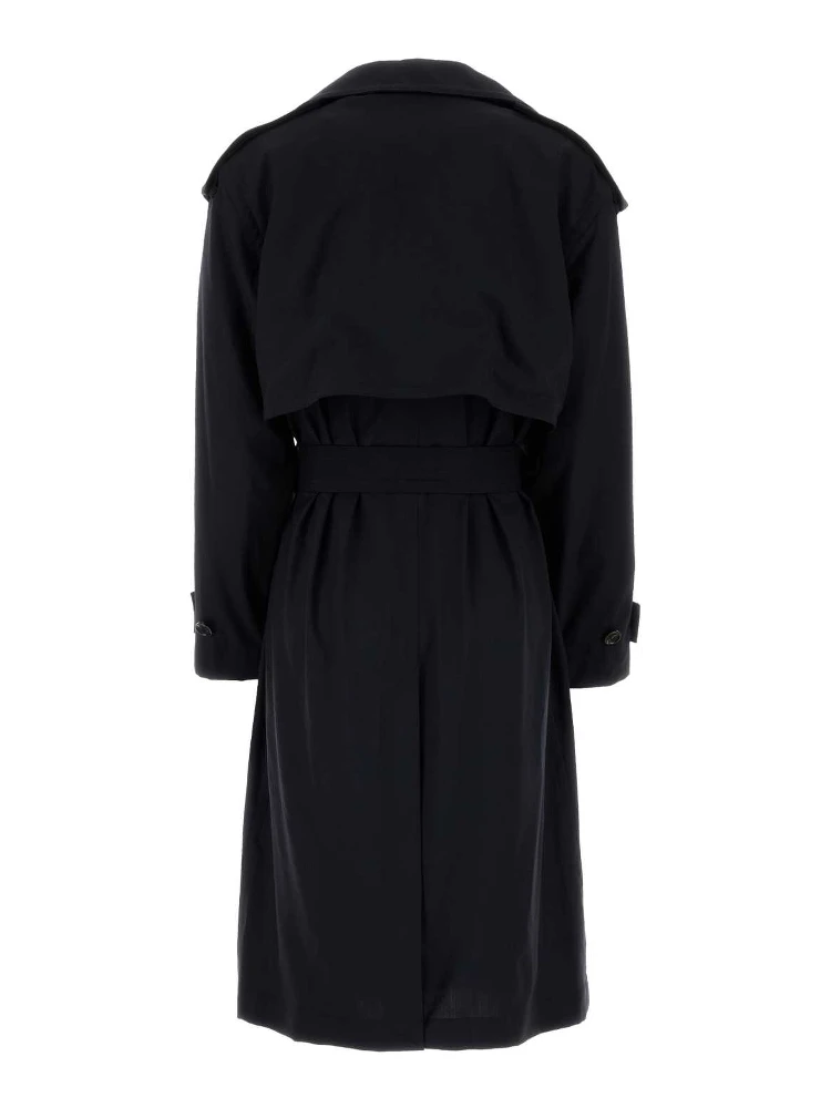 FINE WOOL BELTED TRENCH COAT alternative
