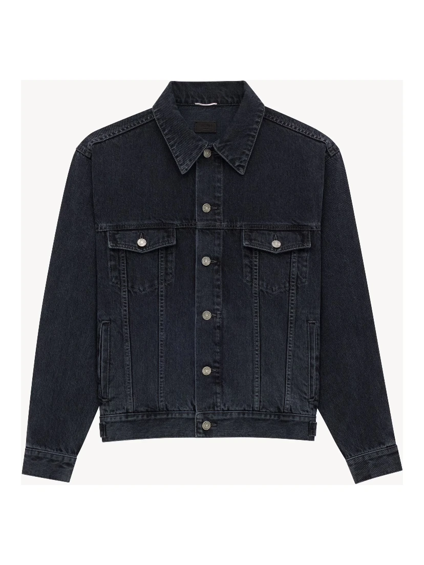 Trucker jacket in denim