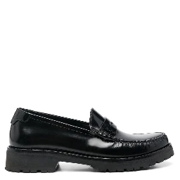 Polished leather loafers