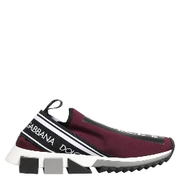Maroon Slip On Sorrento Men Sneakers Shoes