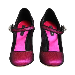 Pink Strass Mary Janes Heels Pumps Shoes