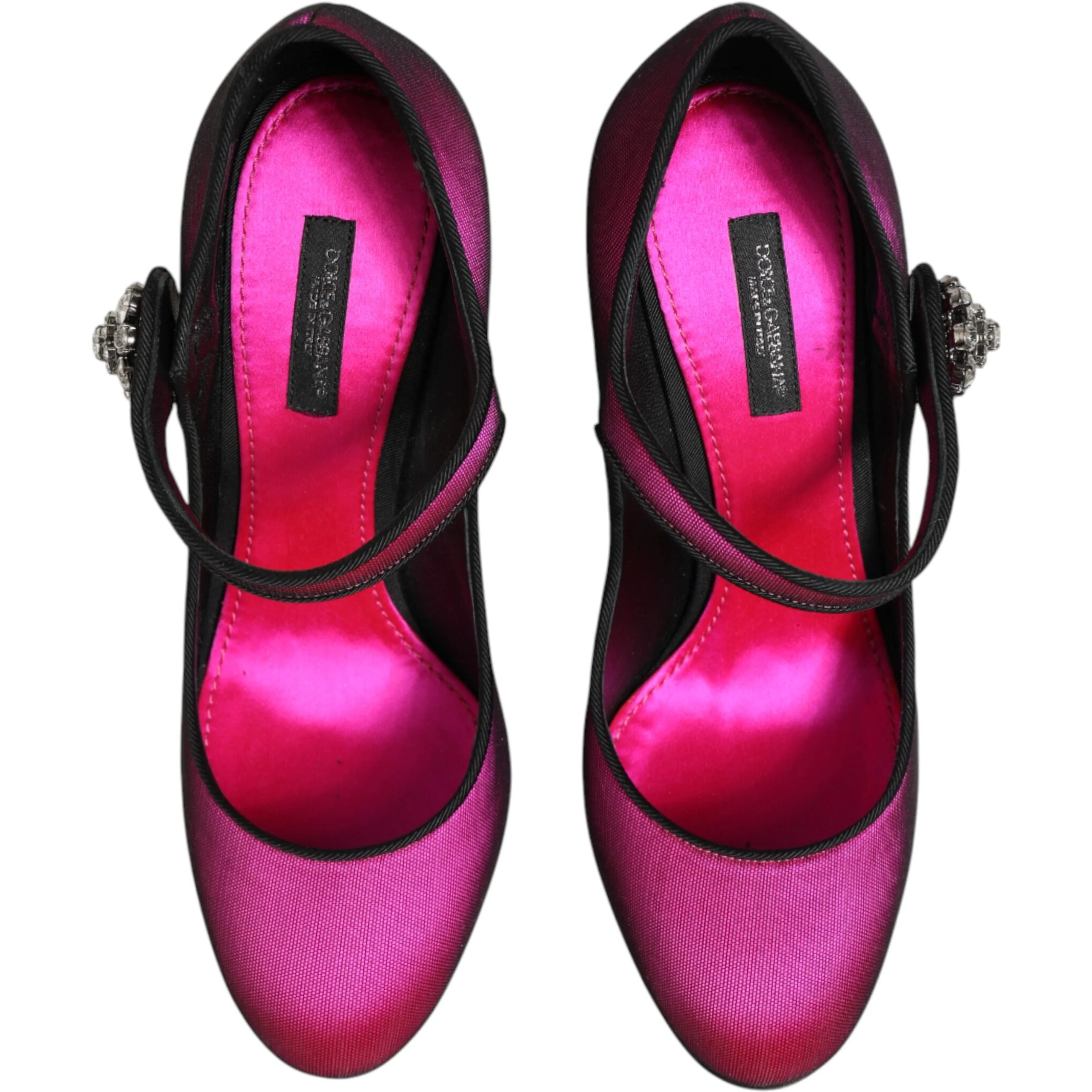 Pink Strass Mary Janes Heels Pumps Shoes
