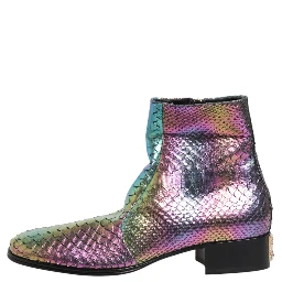 Multicolor Chelsea Short Ankle Boots Shoes